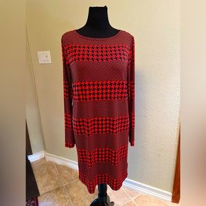 Gorgeous New Michael Kors Houndstooth Dress